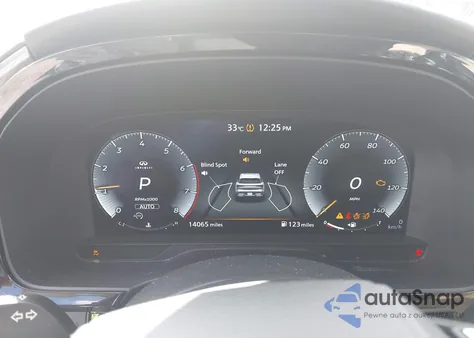 2025 Infiniti Qx60 Luxe Awd from USA, damaged, VIN 5N1AL1FSXSC331546